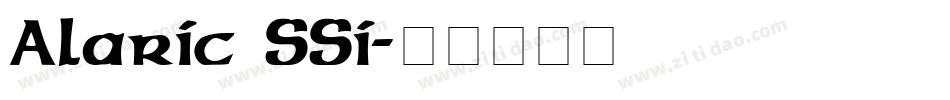 Alaric SSi字体转换
